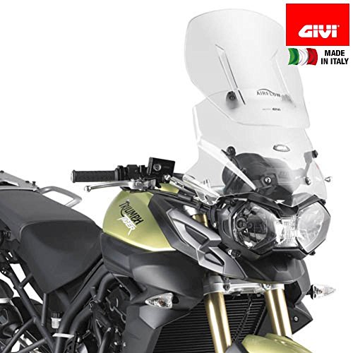 Givi AF6401G Cristal Airflow Ajustable con Abe, 485-605 mm de Alto, 455 mm de Ancho