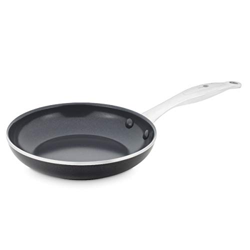 GreenPan Sartén Antiadherente de Cerámica, Apta para Todo Tipo de Cocinas Inducción, Horno y Lavavajillas, 20 cm, Negra