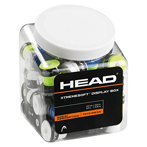 Head XTREMESOFT Display Box Overgrip, Unisex Adulto, Negro, Talla Única