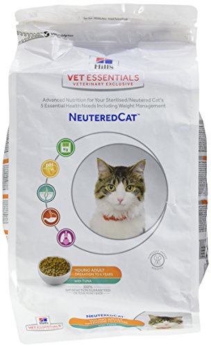 Hills Scie Hsp Feline Young Adult Vetessentials Neutered Atun 1,5Kg 1500 g - Lot de 2