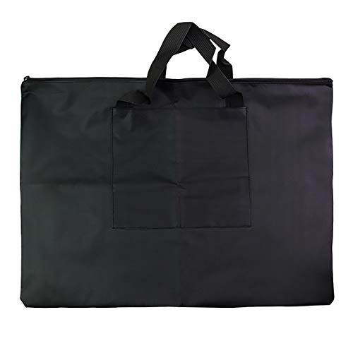 INHEMI Bolsa de Tablero de Pintura A2, Impermeable Bolso de Almacenamiento de Tablero de Dibujo-25.8x21.1in,Negro