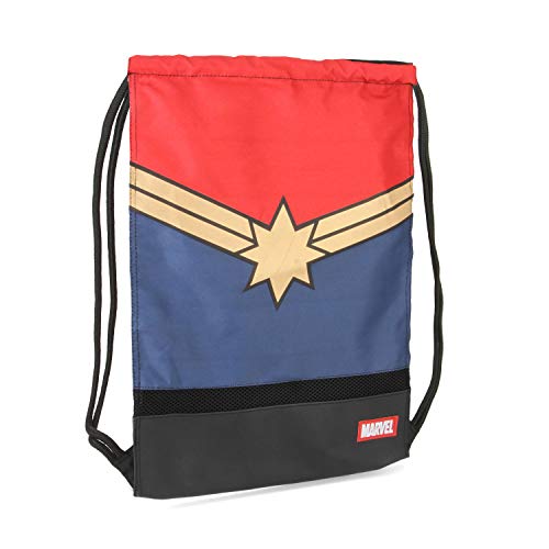 Karactermania Captain Marvel Powerful-sacca Storm Bolsillo Suelto para Mochila 48 Centimeters (Multicolour)