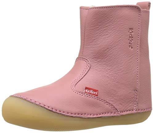 Kickers Socool Cho, Botas Unisex niños, Rosa (Rose Antique 132), 20 EU