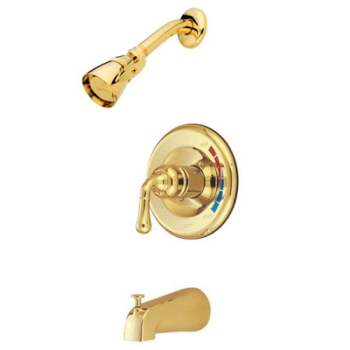 Kingston Brass KB632 MAGELLAN - Grifo monomando para bañera y ducha