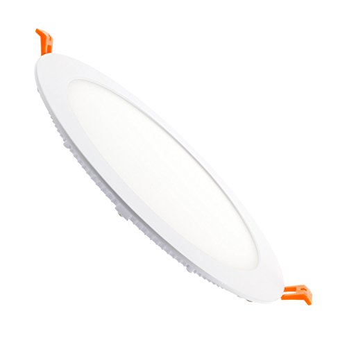 LEDKIA LIGHTING Placa LED 20W Circular SuperSlim Corte Ø 220 mm Blanco Neutro 4000K - 4500K