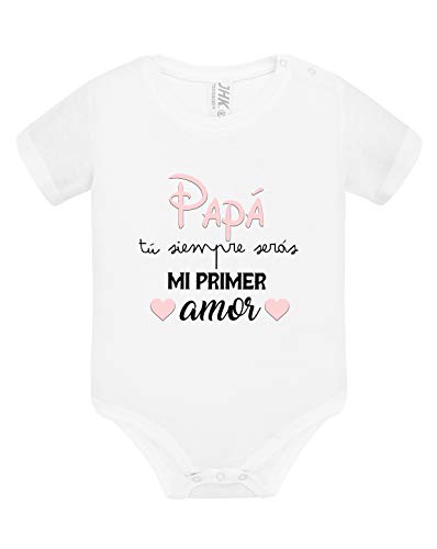 Los Eventos de la Tata. Body para regalar a Papá. Mi primer Amor (18 Meses)