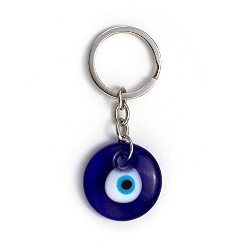 LZHLMCL Bolso Colgante Llavero Blue Evil Eye Llavero Llavero De Coche Amuleto Lucky Charm Colgante Colgante 3