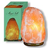 MAGIC SALT LIGHTING FOR YOUR SOUL-Lámpara de Sal del Himalaya 2-3 kg con regulador y bombilla led.