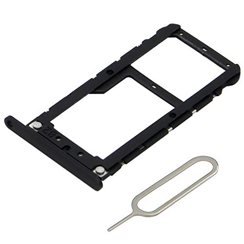 MMOBIEL Bandeja de Tarjeta SIM Ranura Compatible con Xiaomi Mi A1-5.5 Pulg. Incl. sim Pin (Negro)