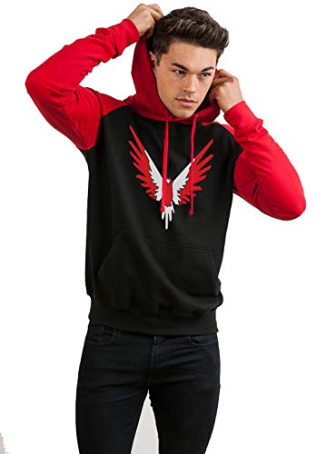 Nick Cooper Red Maverick Logan Paul - Sudadera con Capucha para Adultos y niños Negro Negro (XXL