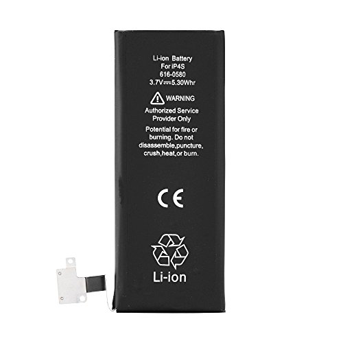 OEM - Bateria Interna de Repuesto Li-Ion de Polimero 1624 mAh Recargable compatible con iPhone SE - Carga Rapida 2.0