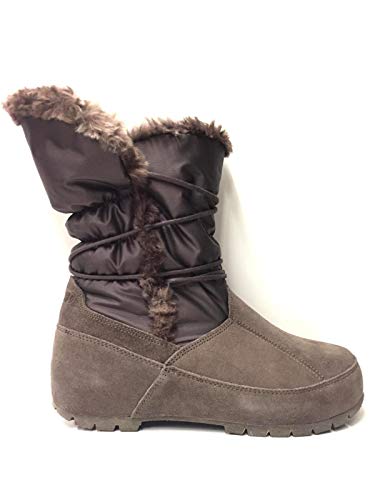 OLANG Hupa Tex 84 - Botas de esquí para mujer, de piel, original AI 2020, talla 41, color marrón