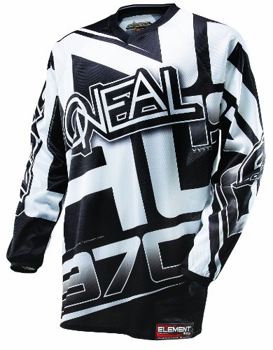 O'Neal Element Jersey Oficial 2014 RACEWEAR negro/blanco 3XL