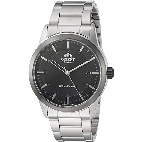 Orient Reloj Analógico para Unisex Adultos de Automático con Correa en Acero Inoxidable FAC05001B0