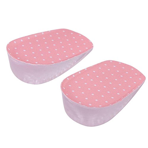 Plantillas de gel de aumento, almohadillas invisibles para el talón, para uso diario que protege tus pies (1 par)