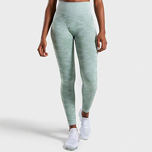 Promworld Mallas de Deporte Tiro Alto Mujer,Pantalones de Yoga para glúteos, Sexy Caderas sin Costuras Leggings-Purple Suit_S,Talle Alto Sin Costura Leggins para