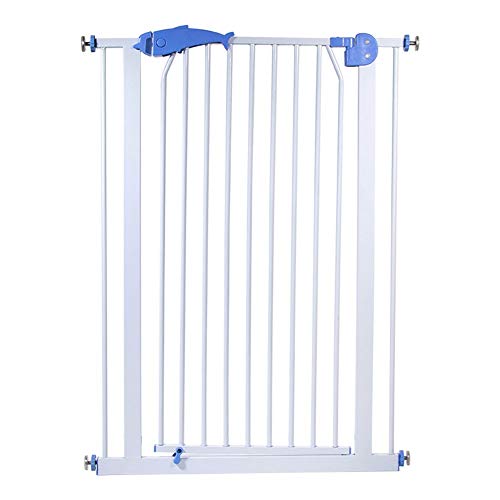 QIANDA Barrera de Seguridad Bebé Puerta de la Escalera Extra Alto 110cm Puerta Duradera for Perros con Puerta Auto Cerrado Walk-Thru Fácil Montaje De Presión (Size : 79-84cm)