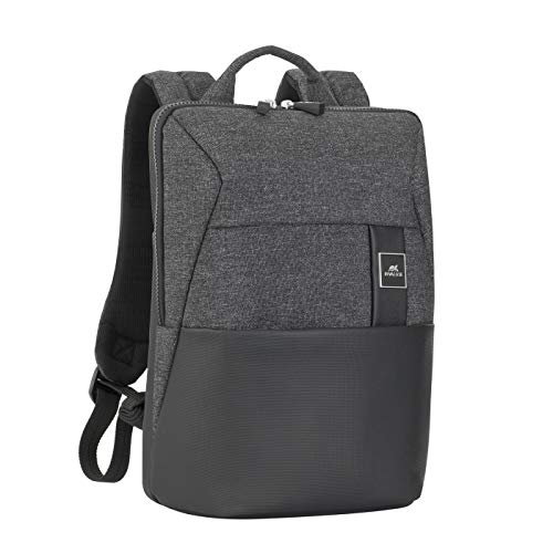 Rivacase 8825 33,8 cm (13.3") Mochila Negro - Funda (Mochila, 33,8 cm (13.3"), 605 g, Negro)