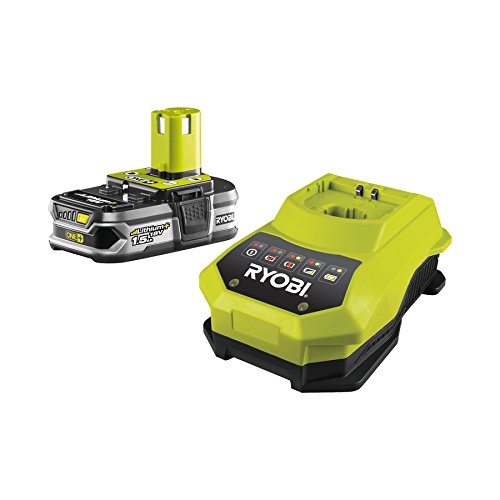 Ryobi RBC18L15 - Pack cargador 1 h + 1 Batería Lítio-Ion 18V 1,5Ah