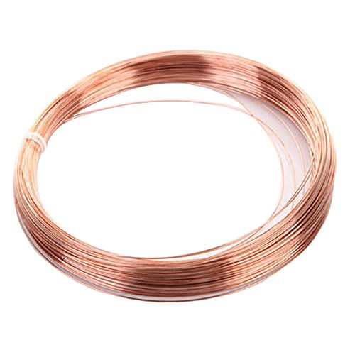 RZDEAL 4 Metro AWG (2 mm diámetro) alambre de cobre sólido conductor T2