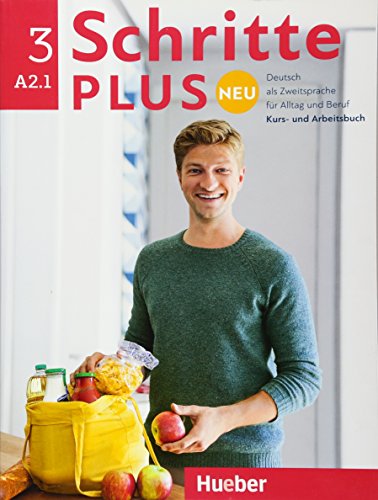 SCHRITTE PLUS NEU 3 KB+AB+CD-Audio z.AB: Kursbuch + Arbeitsbuch A2.1 + CD zum (SCHRPLUNEU)