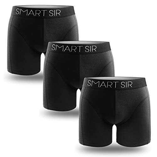 Smart Sir Calzoncillos Hombre (Pack de 3/6), Bóxers Ajustados para Hombre, Boxer Algodon, Ropa Interior Hombres S, M, L, XL, 2XL, 3XL