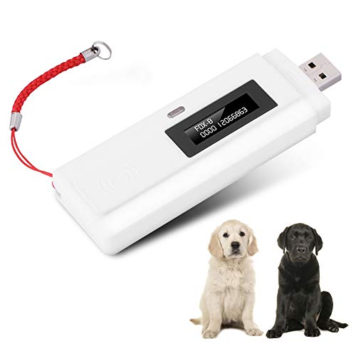 Sonew Buscador de Seguimiento de Mascotas Portátil USB Mini-Microchip RFID 134.2Khz (1)