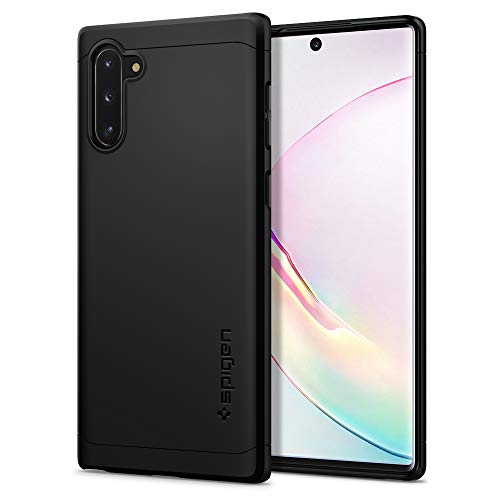 Spigen Funda Thin Fit Classic Compatible con Samsung Galaxy Note 10 (2019), Diseño estilizado y Compacto - Negro