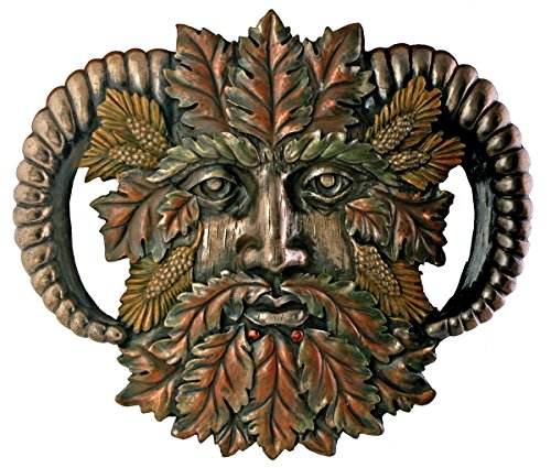 StealStreet Greenman - Placa decorativa para otoño