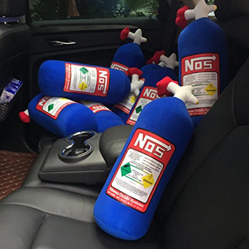 Steellwingsf NOS - Cojín para botella de óxido nitroso para viajes en coche (azul)