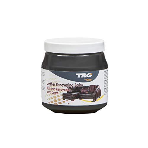 TRG The One - Crema renovadora para todo Tipo de Piel, Excepto Ante y Nubuck | Bálsamo renovador y nutritivo para Cuero, Tapicerías, Marroquinería, Apto para todos los colores | Gris, 300ml