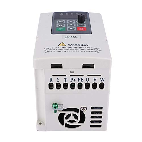 Unidad de frecuencia variable VFD 380V 2.2KW para control de velocidad del motor Salida de entrada trifásica