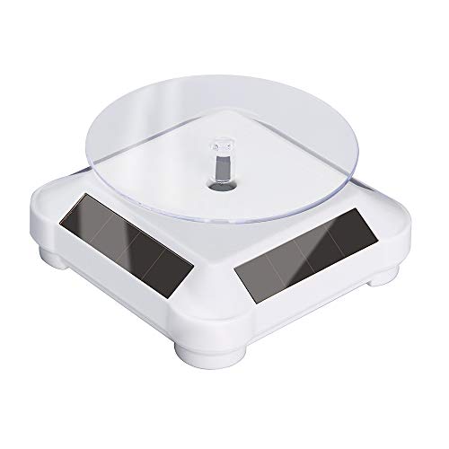 UniTak3D Tocadiscos Solar Soporte Giratorio de 360 °, Solar o Batería (no incluida) Doble Uso para LCD/SLA/DLP Impresora 3D Luz de curado de Resina UV