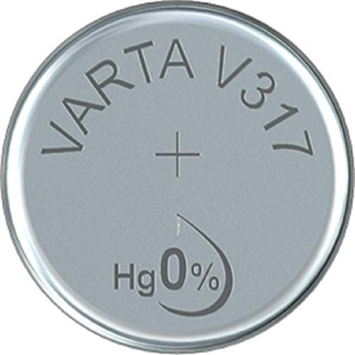 Varta 317101111 - Pila Oxido de Plata, Plateada