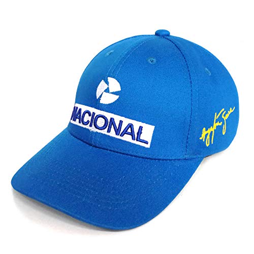 VGFTP Ayrton Senna Gorra de béisbol Hombre Moda Cool Bordado Ayrton Senna Sombreros Ajustable Algodón Papá Gorras