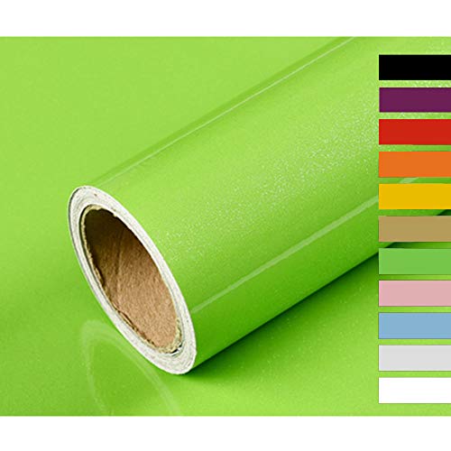 Vinilos Adhesivo para Muebles Puertas Ventanas Refrigerador Papel Adhesivo para Muebles Pegatina de Vinilo Adhesivo Muebles Verde oscuro 40X300cm