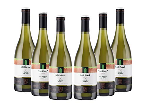 Vins&Co Barcelona Vino Petit Bernat Blanc 2019 – D.O. Pla De Bages – Pack 6 Botellas – Bodega Heretat Oller Del Mas – Selección Vins&Co - 750 ml