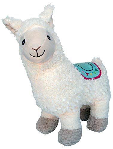 Wagner 5052 Lama Alpaca - Peluche de lama de alpaca (45 cm), color blanco