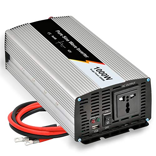 wccsolar.es Inversor Onda Pura PlusEnergy 1.000W 12v a 220v con LCD