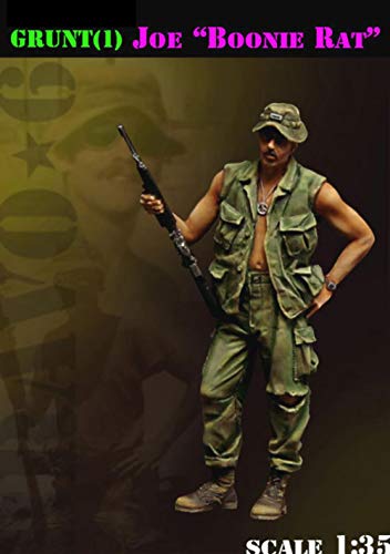 XINGCHANG 1/35 Guerra De Vietnam Verano Boonie Rat Soldado Soporte Juguete Resina Modelo Miniatura Figura De Resina Sin Montar Sin Pintar