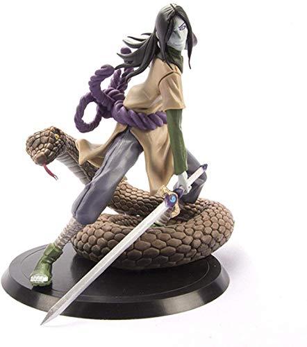 YDDM Anime Naruto Orochimaru Modelo PVC 14CM Figura Estatua Juguete de Regalo Coleccionable