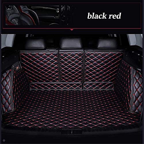 Youthus Funda De Maletero De Coche Protector Maletero Coche para Nissan Qashqai X-Trail patea Murano Teana Almera Patrol Tiida Patrol GTR Fuga Cefiro Cubre Maletero Coche, Negro Rojo