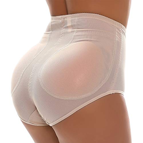 YUXINCAI Pantalones De Levantamiento De Glúteos Acolchados De Silicona, Calzoncillos Cortos para Realzar Las Caderas Falsas, Calzoncillos Cortos para Realzar Las Caderas, Levantador De Glúteos,S