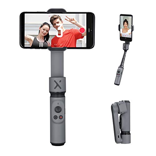 ZHIYUN Smooth-X Estabilizador de cardán para teléfono Inteligente Plegable Selfie Stick Vlog Youtuber (Gris)