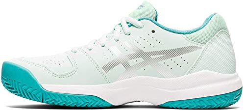 ASICS Gel-Game 7 Clay/OC GS, Zapatos de Tenis Unisex Adulto, Bio Mint Pure Silver, 40 EU