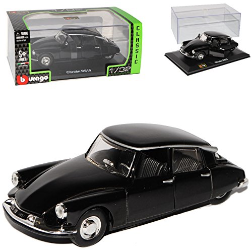 Bburago Citroen DS19 Negro Sedán 1/32 Modelo Coche