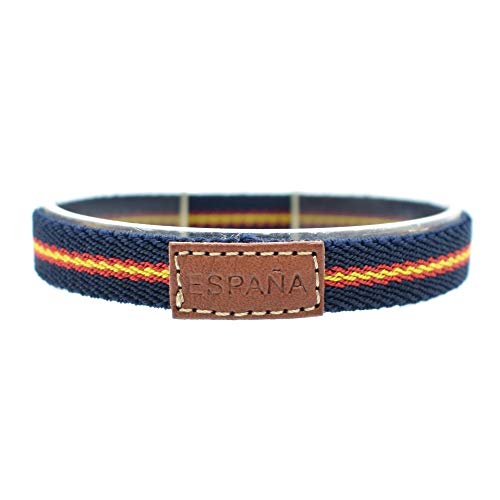 BDM Pulsera España, Hombre. Medida 18-21 cm.