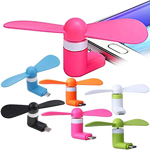 BESTZY USB C Mini Fan Tpye C Phone Fan for Galaxy S8 S8 Plus Google Nexus 5X Huawei P9