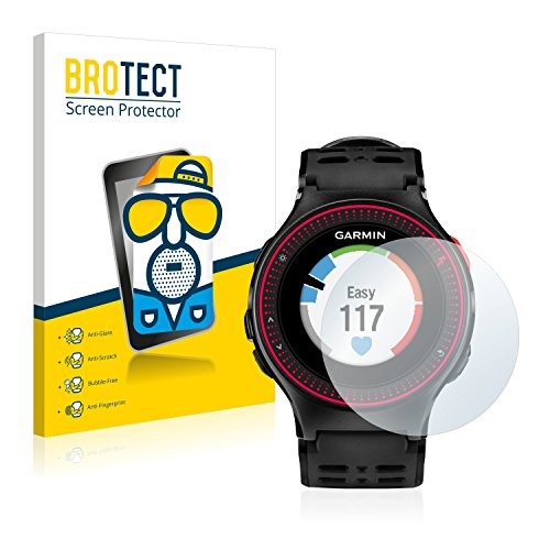 BROTECT Protector Pantalla Anti-Reflejos Compatible con Garmin Forerunner 225 (2 Unidades) Pelicula Mate Anti-Huellas