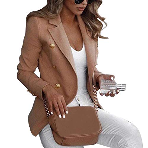 Cárdigan Mujer Manga Larga Chaqueta Chaqueta Formal De Manga Larga para Mujer, Chaquetas, Cárdigan, Trabajo De Oficina, Señora, con Muescas, Traje Ajustado, Negocios, Otoño, Nuevas Prendas De Ves